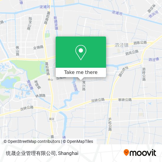 统晟企业管理有限公司 map