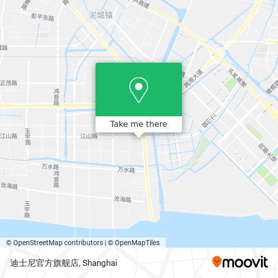 迪士尼官方旗舰店 map