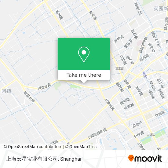 上海宏星宝业有限公司 map