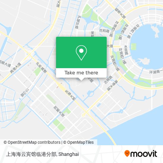 上海海云宾馆临港分部 map