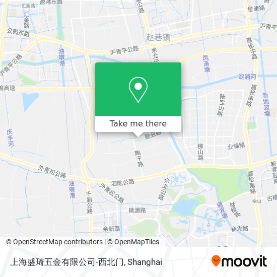 上海盛琦五金有限公司-西北门 map