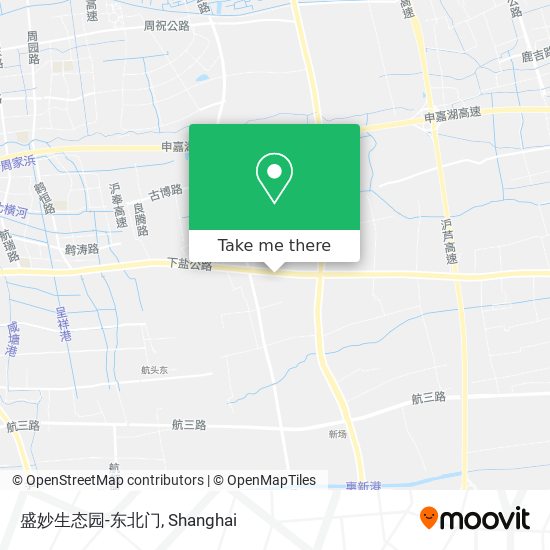 盛妙生态园-东北门 map