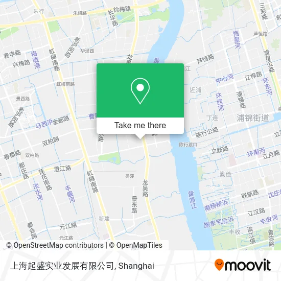 上海起盛实业发展有限公司 map