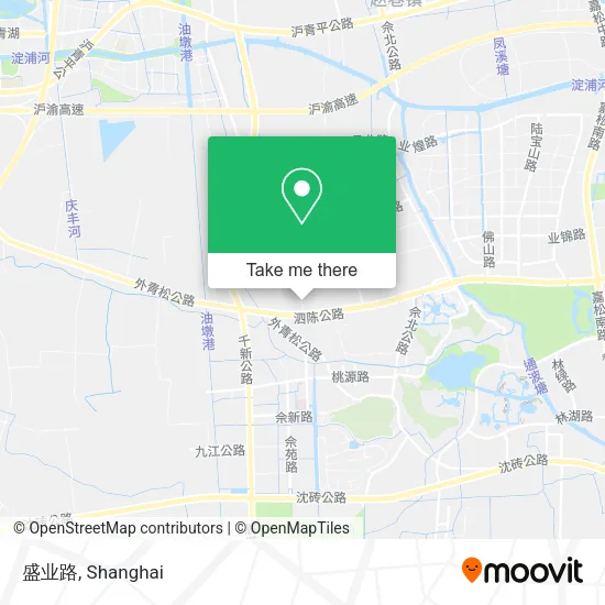 盛业路 map
