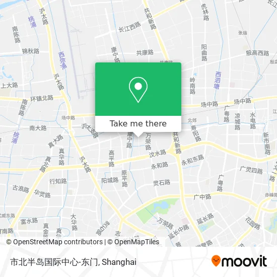 市北半岛国际中心-东门 map