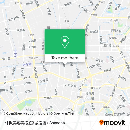 林枫美容美发(凉城路店) map