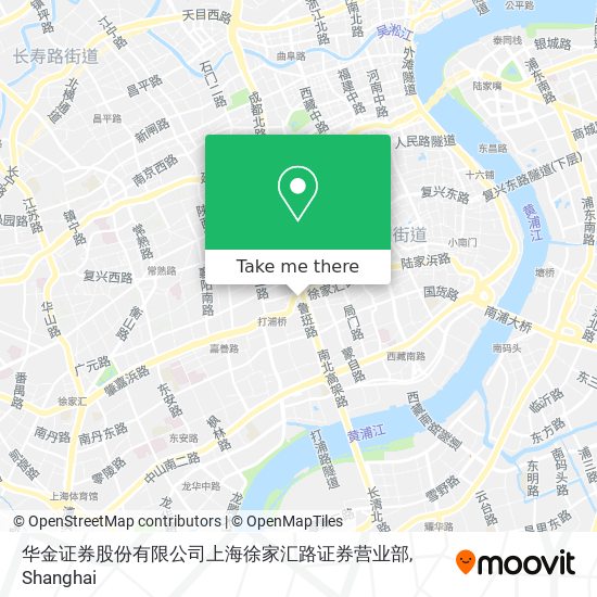 华金证券股份有限公司上海徐家汇路证券营业部 map