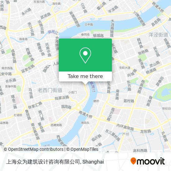 上海众为建筑设计咨询有限公司 map