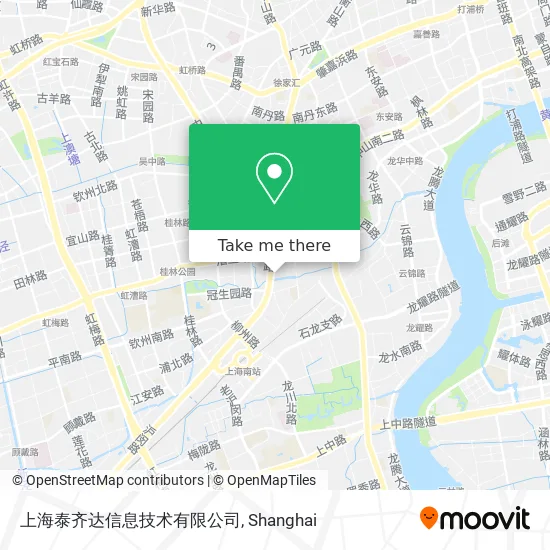 上海泰齐达信息技术有限公司 map
