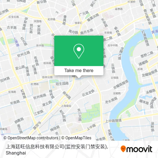 上海廷旺信息科技有限公司(监控安装门禁安装) map