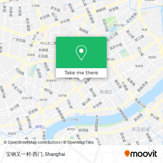 宝钢又一村-西门 map