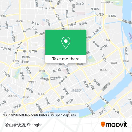 哈山餐饮店 map