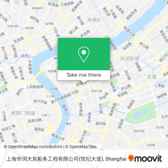 上海华润大东船务工程有限公司(世纪大道) map