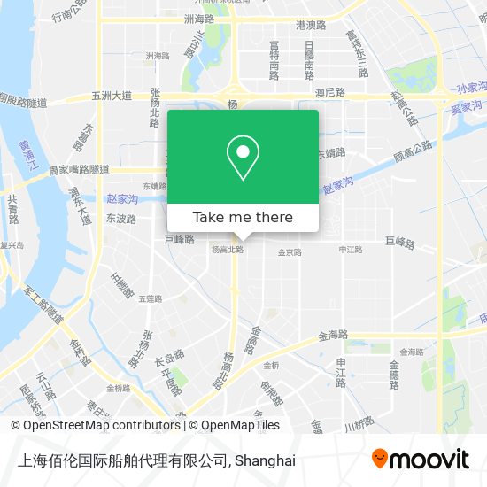 上海佰伦国际船舶代理有限公司 map