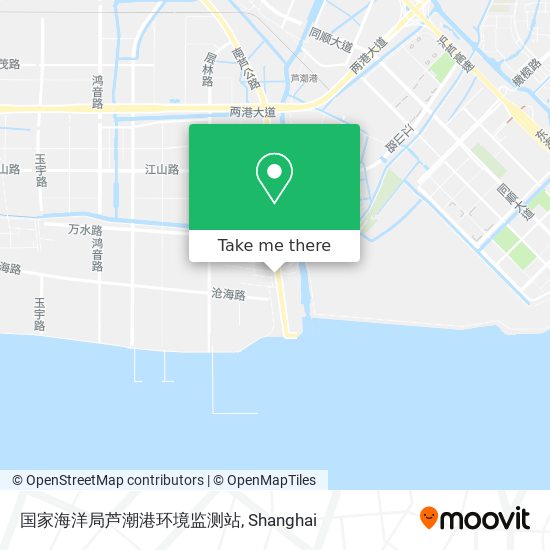国家海洋局芦潮港环境监测站 map