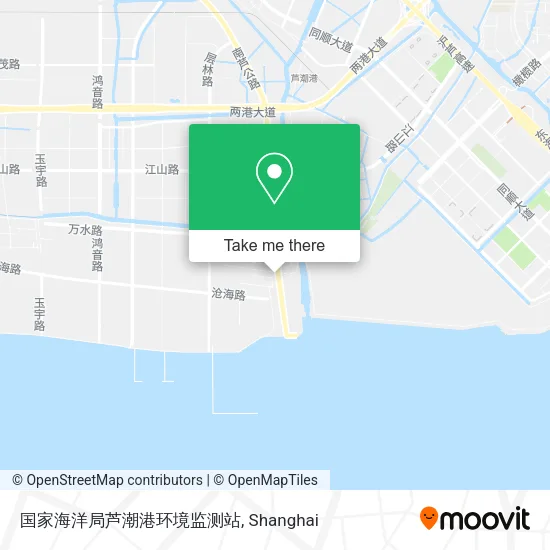 国家海洋局芦潮港环境监测站 map