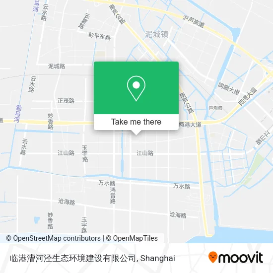 临港漕河泾生态环境建设有限公司 map