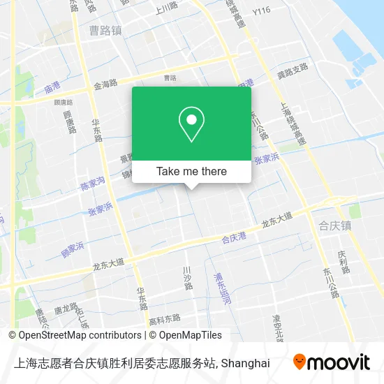 上海志愿者合庆镇胜利居委志愿服务站 map