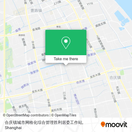 合庆镇城市网格化综合管理胜利居委工作站 map