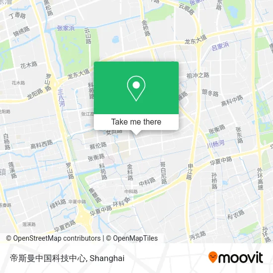 帝斯曼中国科技中心 map