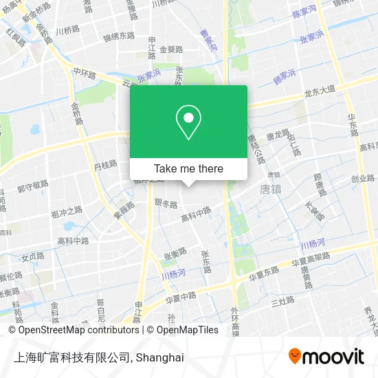 上海旷富科技有限公司 map