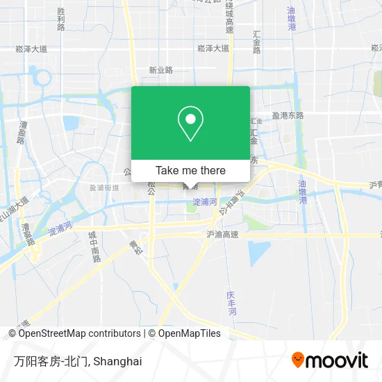 万阳客房-北门 map