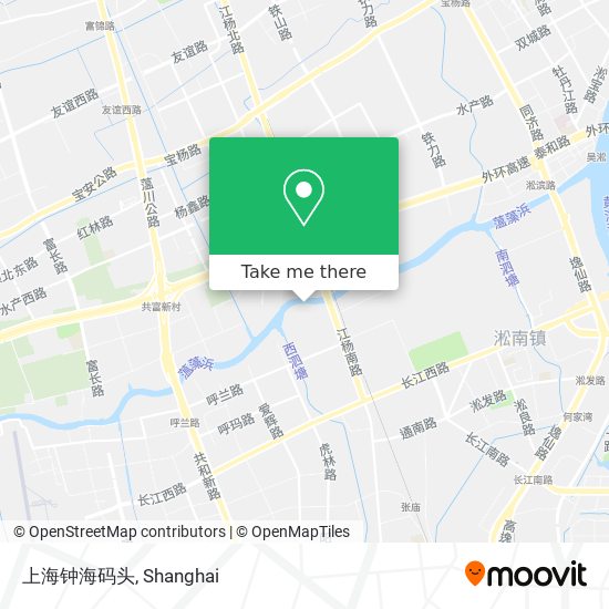 上海钟海码头 map