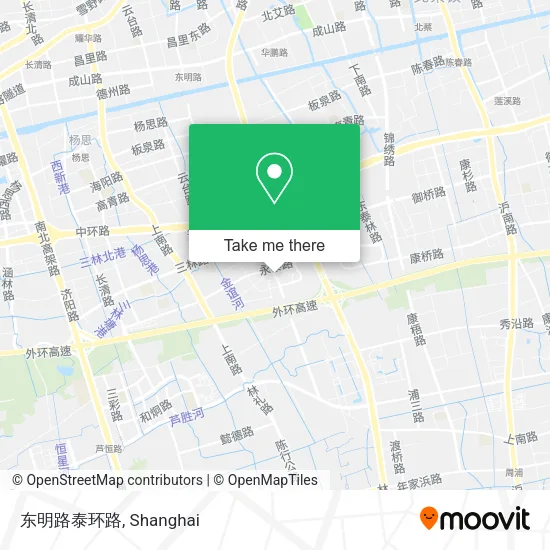 东明路泰环路 map