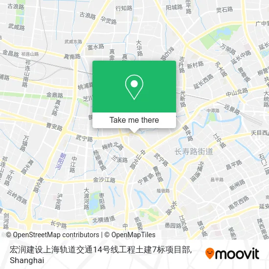 宏润建设上海轨道交通14号线工程土建7标项目部 map