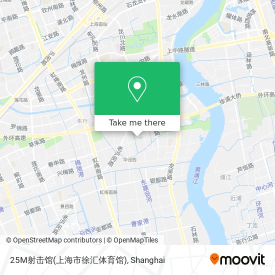 25M射击馆(上海市徐汇体育馆) map