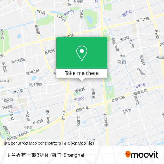 玉兰香苑一期B组团-南门 map