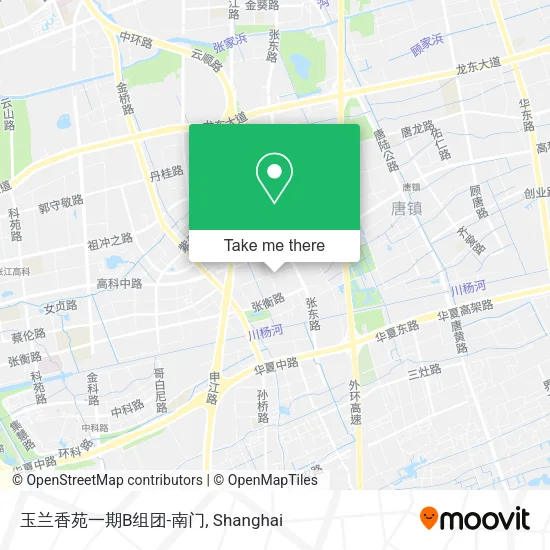 玉兰香苑一期B组团-南门 map