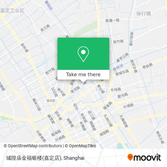 城隍庙金福银楼(嘉定店) map
