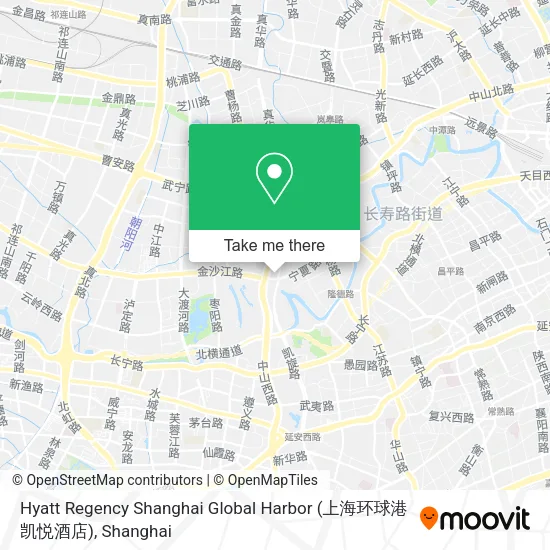 Hyatt Regency Shanghai Global Harbor (上海环球港凯悦酒店) map