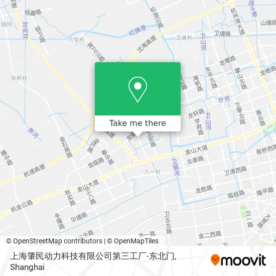 上海肇民动力科技有限公司第三工厂-东北门 map