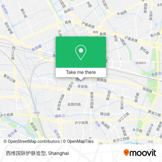 西维国际护肤造型 map