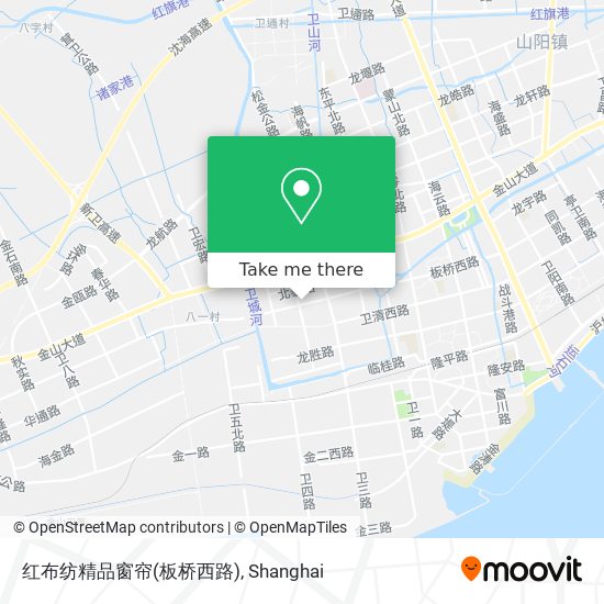 红布纺精品窗帘(板桥西路) map