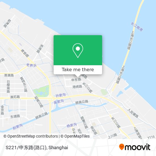 S221/申东路(路口) map