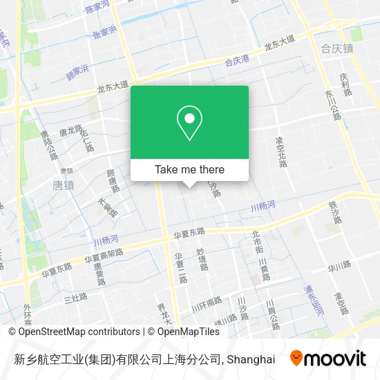 新乡航空工业(集团)有限公司上海分公司 map