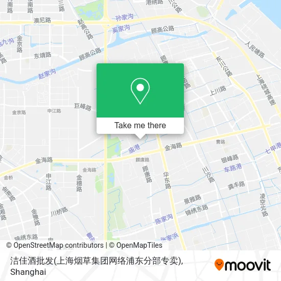 洁佳酒批发(上海烟草集团网络浦东分部专卖) map