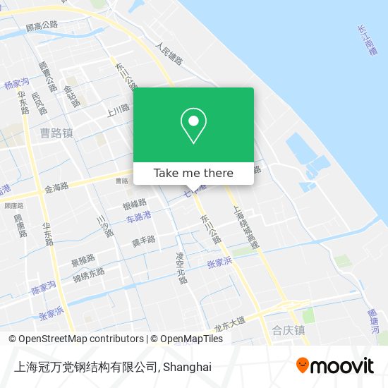 上海冠万党钢结构有限公司 map