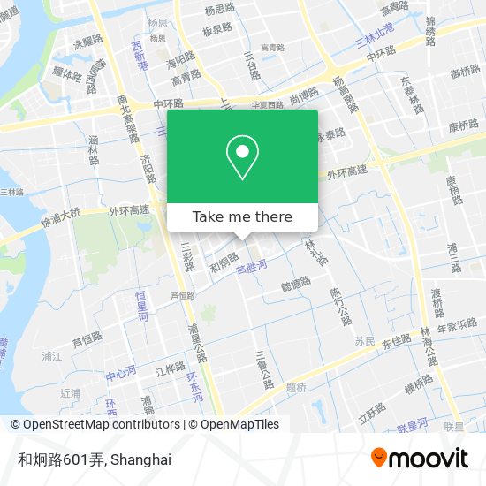 和炯路601弄 map