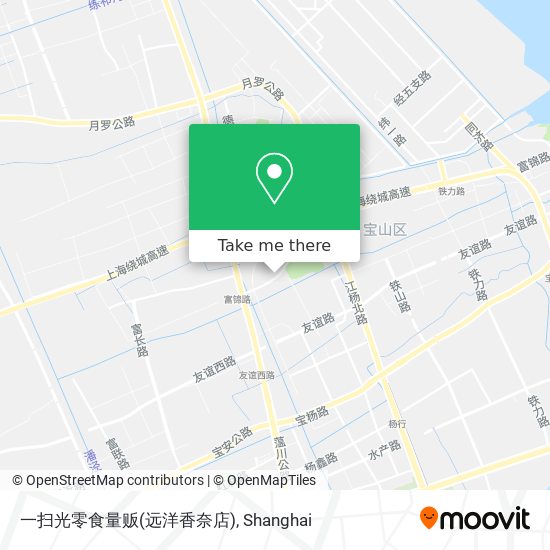 一扫光零食量贩(远洋香奈店) map