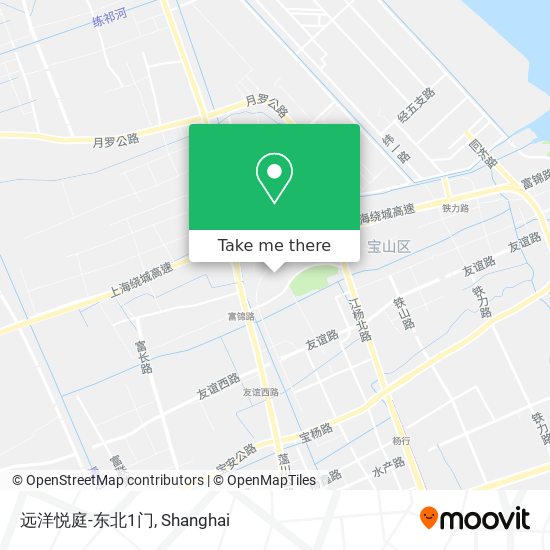 远洋悦庭-东北1门 map