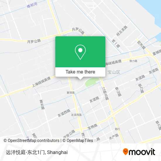 远洋悦庭-东北1门 map