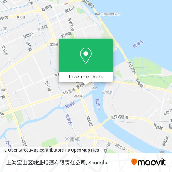 上海宝山区糖业烟酒有限责任公司 map