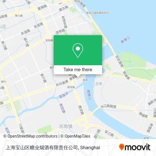 上海宝山区糖业烟酒有限责任公司 map