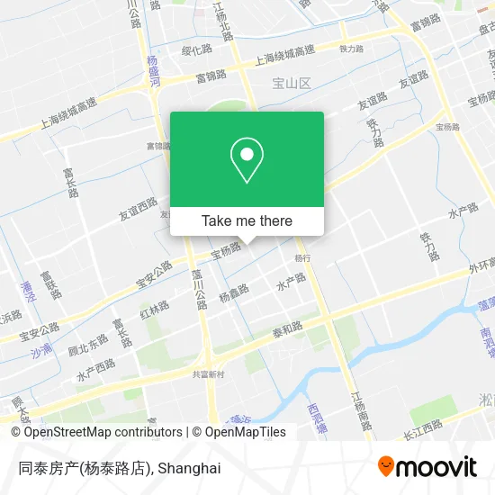 同泰房产(杨泰路店) map