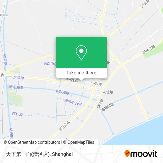 天下第一面(漕泾店) map