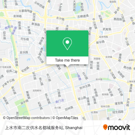 上水市南二次供水名都城服务站 map